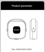 Boîte de rangement pour bijoux, anneaux, boucles d'oreilles, portable, multifonctionnelle, délicate, pour voyage, organisateur de câbles de données, écouteurs Bluetooth