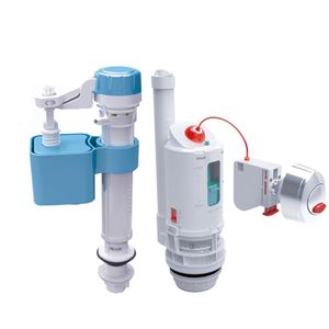 Tiết kiệm nước kép <span class=keywords><strong>Flush</strong></span> nhà vệ sinh hệ thống Kit cho phòng tắm với thiết kế hiện đại ABS + POM Chất liệu 3-năm bảo hành - Product Image 2