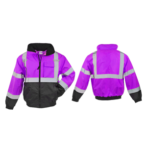 Custom Hi Vis Reflective <b>Work</b> Jacket with Logo Printing Industrial Safety Clothing - Product Image 6