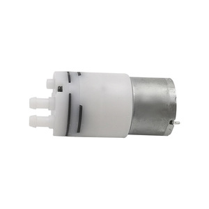 Bomba de agua de diafragma mini con bomba de espuma Hy-310C, puerto de descarga de 5 mm, 3-6 V, bomba de refuerzo de eje horizontal para limpieza y desinfección - Product Image 1