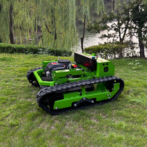 New Hot Sales Remote Control <strong>Lawn</strong> <strong>Mower</strong> with <strong>Push</strong> Shovel Crawler Chassis Adaptable to All Kinds of Terrain CE Certification - Product Image 4