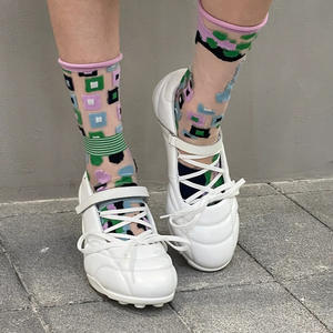 XINZI RAIN Chaussures à talons chaton personnalisées pour femmes Baskets avec talon Mary Janes à l'allure de football à la mode avec logo personnalisé pour femmes - Product Image 3