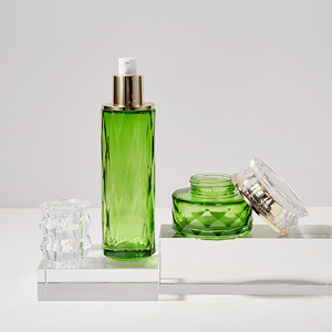 Nuevo Set <span class=keywords><strong>de</strong></span> Cosméticos <span class=keywords><strong>de</strong></span> Lujo en Envases <span class=keywords><strong>de</strong></span> Vidrio, 40/50g/<span class=keywords><strong>100</strong></span>/120ml, Tapas Acrílicas, Impresión Offset, Botellas Selladas, Muestra Gratis - Product Image 3