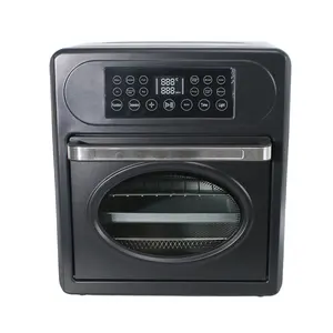 22l Stainless Steel Digital Air Fryer Toaster Oven Smart Visible Steam Air Fryer Oven Without Oil