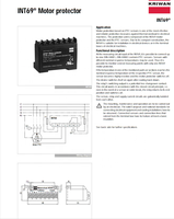 Protector de Motor KRI/WAN INT69 22A 460 S22 AC115-230V, Módulo de Protección Térmica PTC para Compresor Reciprocante de Tipo Scroll