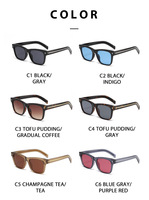 Lunettes de soleil carrées vintage de luxe Ade Wu XH3669 de haute qualité pour femmes, collection été 2026, design de marque très prisé, personnalisables avec logo