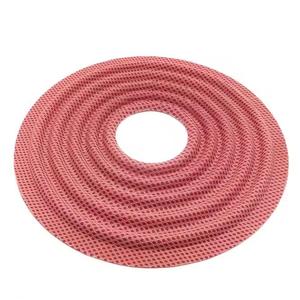 ชิ้นส่วนประกอบลำโพงเสียง สีแดง แบบสองชั้น พร้อมตาข่ายสีขาว - Product Image 3