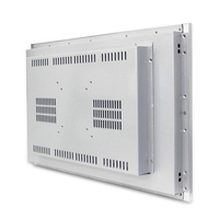 PC industrial todo en uno con panel de pantalla táctil de 15 pulgadas con cámara de lector RFID de impresora de dedo