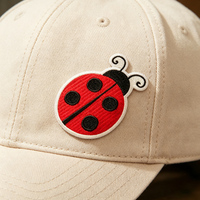 Offre Spéciale : Patchs Brodés Coccinelle en Gros – Appliques en Tissu pour Vêtements, Décoration Personnalisée, Motifs de Dessins Animés, à Thermocoller, Coccinelles