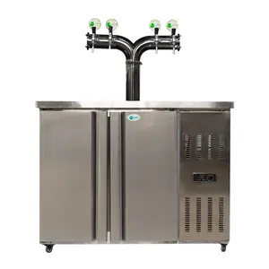 Electric Beer Tower Tap Dispenser Machine Keg Draft Beer Cooler Automatic Beer Pump Dispenser