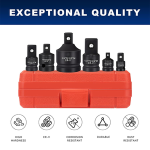 6PCS tác động Adaptor Set ổ đĩa tác động ổ cắm sâu VS nông tác động ổ cắm cảng vận chuyển hàng hóa - Product Image 3