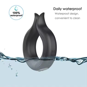 Anillo Vibrador para Pene con Retraso de Eyaculación de 10 Velocidades, Juguete para Adultos - Product Image 5