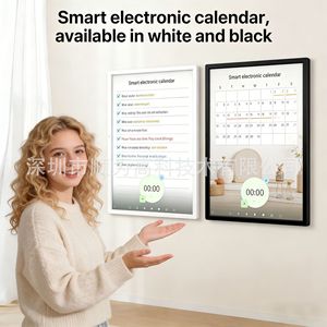 Calendrier numérique mural 21,5/32 pouces, écran tactile intelligent, système de calendrier électronique <span class=keywords><strong>Google</strong></span> pour utilisation dans les ascenseurs - Product Image 4