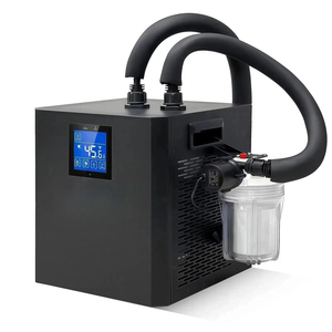 LG Mini Cold Plunge Chiller Système de refroidissement par <span class=keywords><strong>eau</strong></span> avec filtre externe et pompe pour 1/3hp Water Chiller Ice Baths Recovery - Product Image 1
