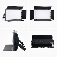 Светодиодная панель RGB 256x5730 с управлением DMX512, естественный/теплый белый свет, двухцветная температура, для конференций и студийного освещения