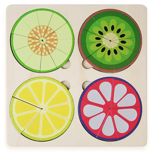 Prodotti di Punta: Puzzle 3D in Legno a Forma di Frutta per Bambini, Gioco Educativo per l'Apprendimento, Regalo per Bambini Piccoli - Product Image 3