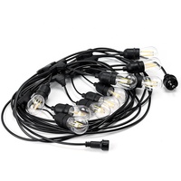 Nouveau câble de cordon d'alimentation de lampe de type avec 10 prises