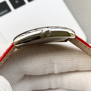 Reloj de cuarzo para mujer, caja curvada de 24-29mm tallada con CNC, movimiento de cuarzo importado, correa de cuero, reloj de pulsera para mujer, reloj de regalo para mujer - Product Image 4