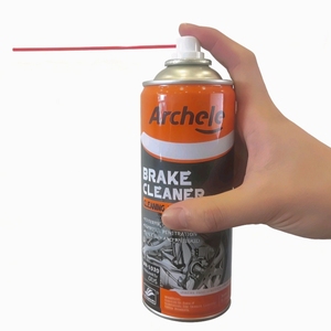 สเปรย์ทำความสะอาดชิ้นส่วนเบรกแบบใส ขวดสเปรย์โลหะใส ARCHELE AR-1020 450 มล. สเปรย์ทำความสะอาดเบรกกลิ่นเฟรชลินิน - Product Image 2