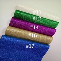 Tissu papier peint de luxe à paillettes, cuir PU, haute qualité