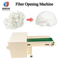 Machine à ouvrir les fibres de polyester pour le traitement du rembourrage de coussins en textile non tissé et coton