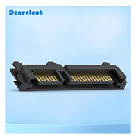 Connecteur d'alimentation pour disque dur SATA 7+15P mâle à souder pour PCB HDD Denentech