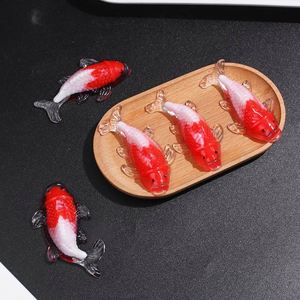 ของเล่นบีบคริสตัลใสรูปปลาคาร์ฟ ขนาด 8.5 ซม. ของขวัญคลายเครียดสำหรับเด็กและผู้ใหญ่ เครื่องรางนำโชคสำหรับเด็กอายุ 5 ถึง 7 ปี - Product Image 6