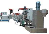 Granulateur de plastique industriel pour matériaux de déchets, granulation efficace, certifié CE, machine à faible entretien