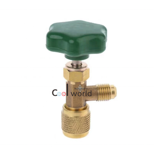 Ouvre-<span class=keywords><strong>bouteille</strong></span> logo d'ouverture <span class=keywords><strong>de</strong></span> <span class=keywords><strong>gaz</strong></span> pour voiture, outil automatique avec vanne AC <span class=keywords><strong>de</strong></span> robinet pour 2022 R134a <span class=keywords><strong>R410A</strong></span>, CT-341 1/4 SAE - Product Image 3