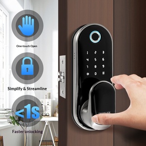 Serrure électronique sans clé à empreinte digitale de remplacement pour porte intérieure en bois ou porte de bureau en acier inoxydable - Product Image 2