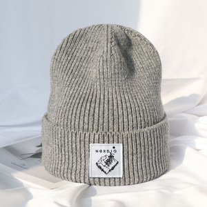 <span class=keywords><strong>Bonnet</strong></span> Adulte en Laine Mérinos Vente en Gros Fabricant Bonnets Chaude Casquettes Chapeaux Laine <span class=keywords><strong>Bonnet</strong></span> <span class=keywords><strong>Tricot</strong></span>é en Laine Personnalisé - Product Image 2
