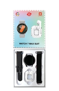 Reloj Inteligente con Pantalla Redonda y 2 Correas, Reloj Conectado, Montre Intelligentes con Auriculares 2 en 1 - Product Image 5