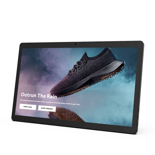 21.5 Inch Wall Mount Indoor Digital Signage Tablet Pc Android11 Rk3568 4+64gb Touch Screen Lcd Commercial Restroom Advertisement