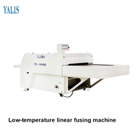 Presse de fusion automatique continue, équipement industriel de laminage de tissus d'interlining pour le traitement de collage de vêtements