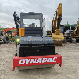 High Quality Used Dynapac CC211D Road Roller Double Drum <b>Compactor</b> with Engine Core Components Good Condition and in Stock - Product Image 4