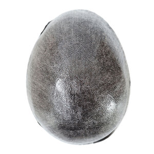 Peluca de peluquín de cabello humano indio PU de piel fina de inyección de 2017, prótesis capilar para hombres - Product Image 3