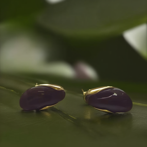 ต่างหูแฟชั่นแบบติดหู สแตนเลส 316L ชุบทอง PVD ทนทาน เป็นมิตรต่อสิ่งแวดล้อม - Product Image 3