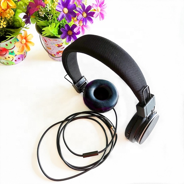 Headphones Professional Studio Dynamic Stereo DJ Headphone with Microphone HIFI Wired Headset Audifonos Para Ninas De 6 Anos