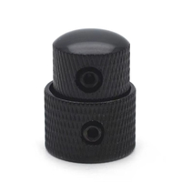 Boutons de commande de cylindre de tonalité de Volume en métal à double couche concentrique