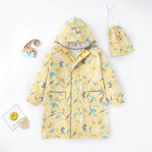 Enfant polyester imperméable imprimé manteau de <span class=keywords><strong>pluie</strong></span> en plein air enfants <span class=keywords><strong>veste</strong></span> de <span class=keywords><strong>pluie</strong></span> bébé garçons <span class=keywords><strong>fille</strong></span> imperméable outwear - Product Image 4