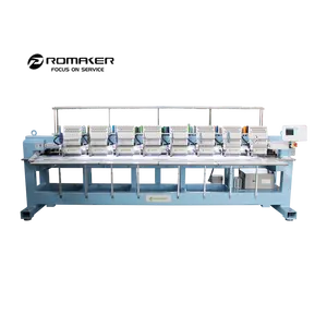 High Production Capacity Embroidery Machine For Hat with Multi Heads