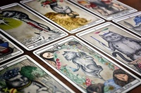 Cartes de tarot en plastique imprimées, personnalisées, de haute qualité, vente en gros, motifs les plus beaux, affirmations tarot