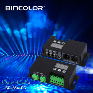 Bincolor BC-854- CC 700mA 350mA <strong>4</strong> Channels RGBW <strong>Led</strong> <strong>DMX512</strong> Power <strong>Decoder</strong> <strong>Controller</strong> with XLR-3R Port/ RJ45 Port/ Terminal Block - Product Image 6