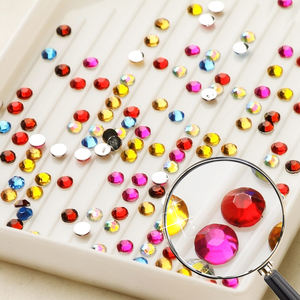 أزياء ديي الكريستال الماس اللوحة على ظهره للفتيات الوردي الفيل اللوحة بواسطة أرقام خاصة شكل الراتنج الماس - Product Image 5