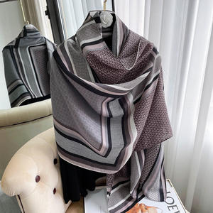 2022 Usine certifiée Offre Spéciale pour assurer la meilleure qualité adaptée à une variété de styles Écharpe en coton pour femmes - Product Image 5