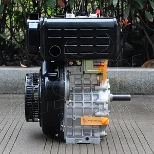 BISON (จีน) เครื่องยนต์ดีเซลยกสูงสำหรับมอเตอร์ปั๊มน้ำดับเพลิงราคาต่ำเครื่องยนต์สูบเดียว