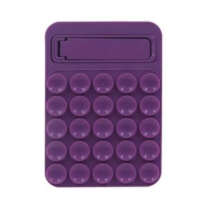 เคสโทรศัพท์ซิลิโคนติดผนังแบบมีโลโก้สีตามสั่ง พร้อมที่ยึดโทรศัพท์แบบมีกาวในตัว ใช้ได้กับรถยนต์ ผนัง โต๊ะ และในบ้าน สำหรับใช้งานประจำวัน - Product Image 4