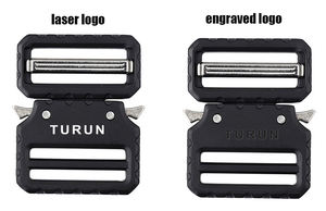 Turun Strong 1,75 pulgadas Heavy Duty Tactical Belt Buckle 45mm Hebilla de liberación rápida Cinturones para hombre Hebilla de bloqueo táctico de color - Product Image 4