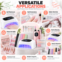 Perceuse à ongles à moteur brossé UP200 avec collecteur de poussière OEM Marque privée