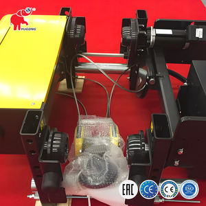 Control remoto 3T 5T 10T 6M 9M 12M 18M polipasto europeo Cadena de aleación de aluminio de acero eslinga de cuerda de alambre 380V polipasto eléctrico para grúa - Product Image 4